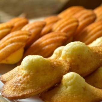 24 mini madeleines sucrées 