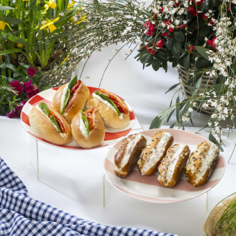 8 mini sandwichs de saison