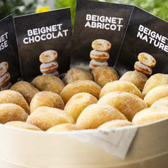 21 minis beignets
