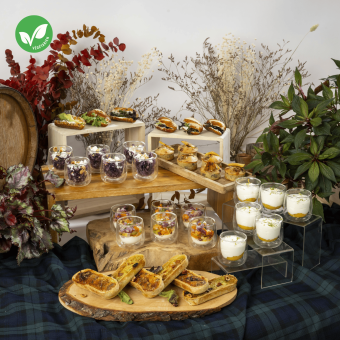 Buffet végétarien automne - 6 personnes 