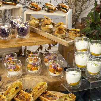 Buffet végétarien automne - 4 personnes