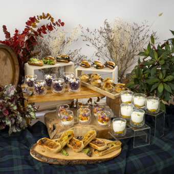 Buffet végétarien automne - 6 personnes 