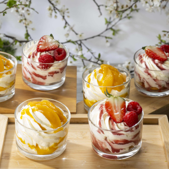Coffret de 6 desserts laitiers 