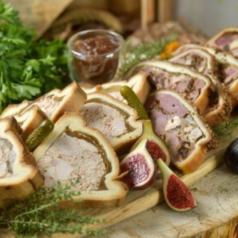 Duo de pâtés en croûte 800g