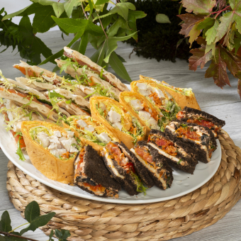18 mini sandwichs fraîcheur automne