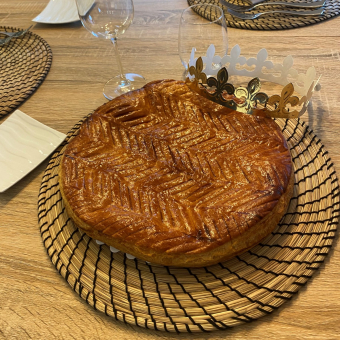 Galette des rois frangipane