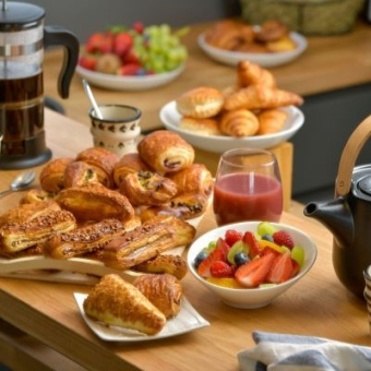 PdJ Café, thé, viennoiseries - 6 personnes 