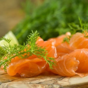 Plateau de saumon fumé 500g