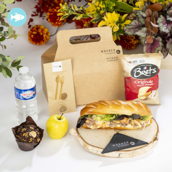 Lunch box sandwich poisson