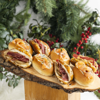 8 mini sandwichs de saison 