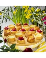 Assortiment de 30 mini tartes assorties