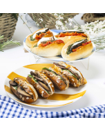 8 mini sandwichs végétariens 