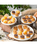 Assortiment de 30 mini tartes assorties 