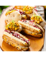 8 mini sandwichs végétariens 