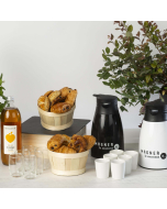 Petit déjeuner café, chocolat & viennoiseries - 6 personnes