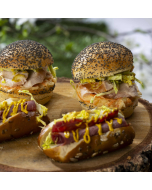 8 mini sandwichs de saison