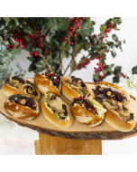 8 mini sandwichs végétariens