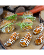 8 mini sandwichs végétariens 