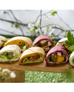 18 wraps végétariens 