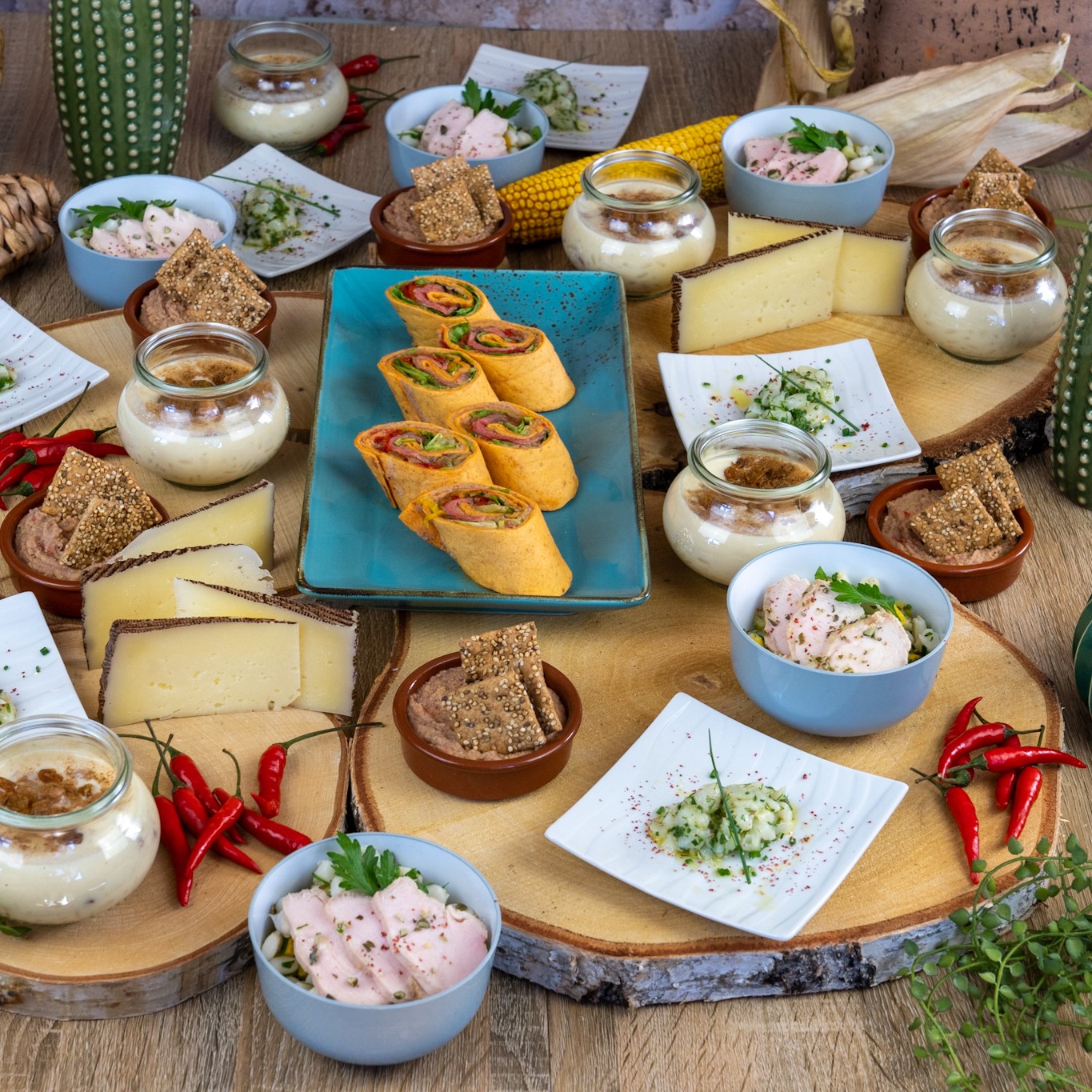 Buffet saveurs d'ailleurs