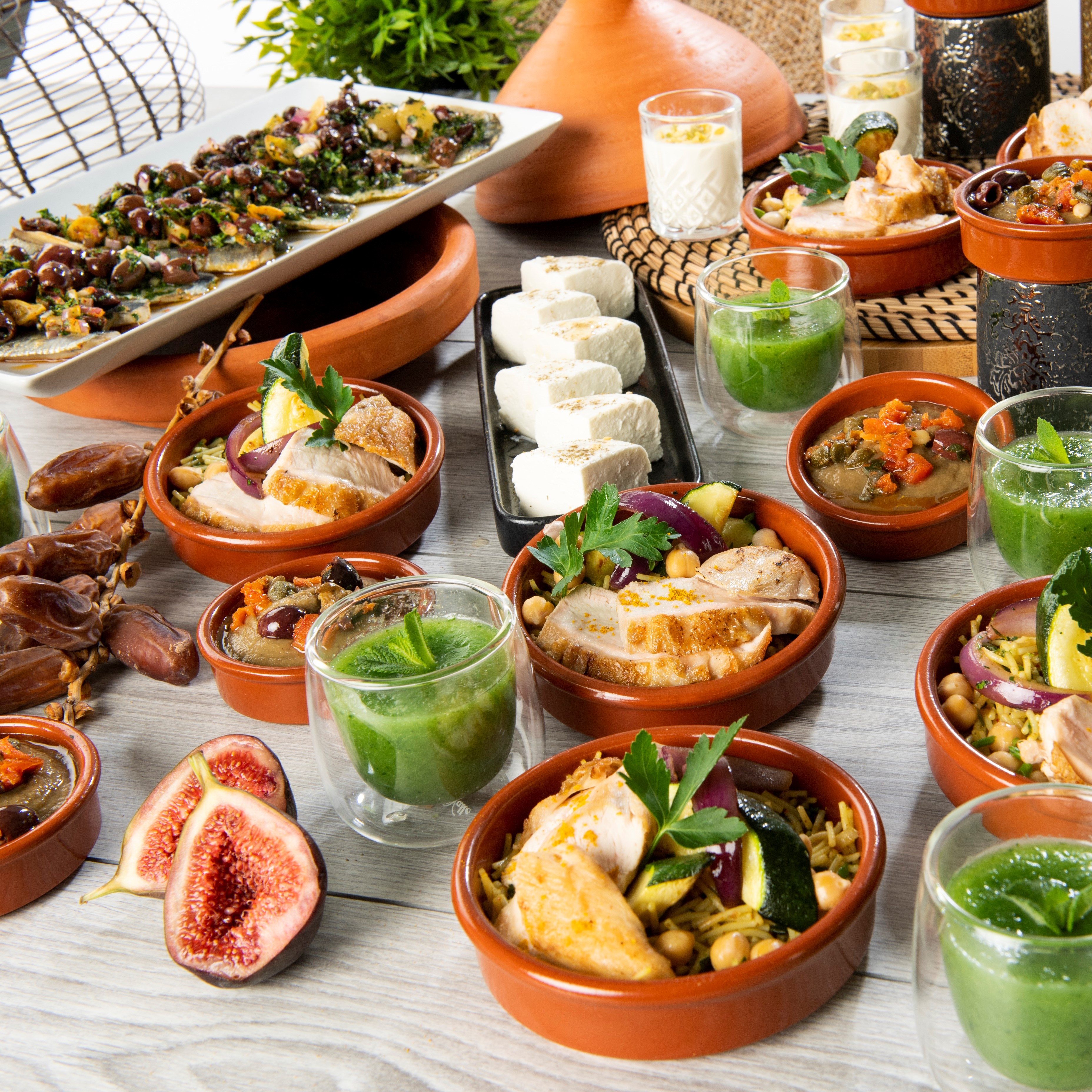 Buffet saveurs d'ailleurs